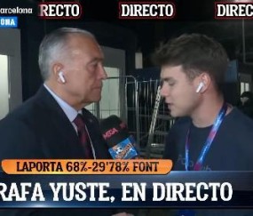 体育赛事-巴萨代主席尤斯特：我6岁就认识拉波尔塔了，他配得上这一切